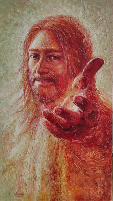 <b>Я есть путь, истина и жизнь</b> </br> Масло, холст — 100 x 60