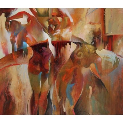 <b>Грации</b> </br> Масло, холст — 91 x 100
