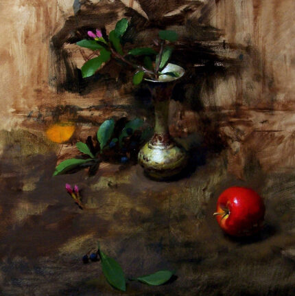 <b>Китайская ваза</b> </br> Масло, холст — 50 x 60