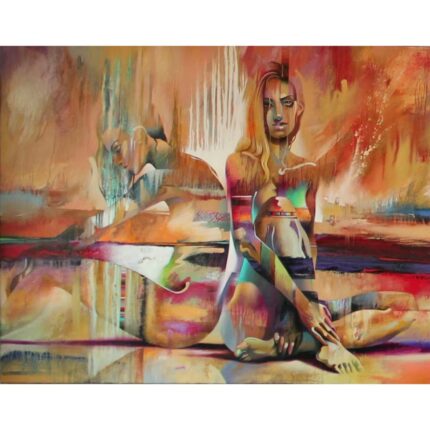 <b>Плохие мысли</b> </br> Масло, холст — 91 x 100