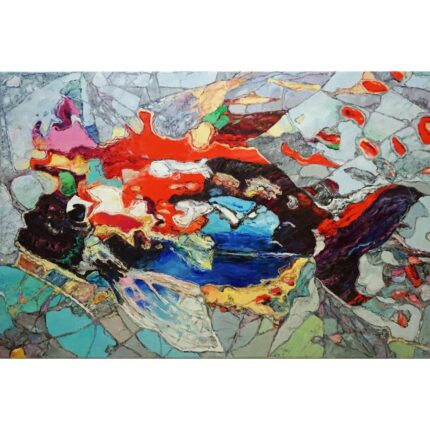 <b>Рыба-кит</b> </br> Масло, холст — 70 x 90